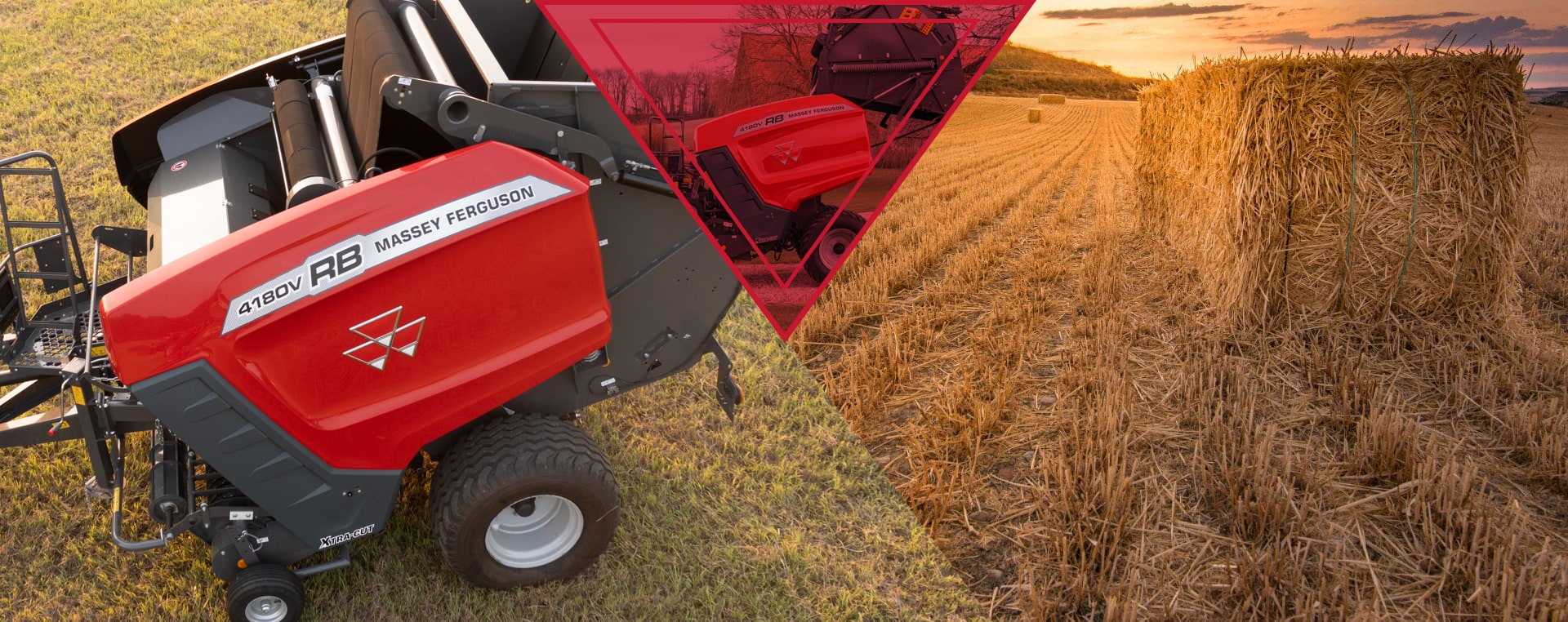 Rotoenfardadora de cámara variable con sistema de picado